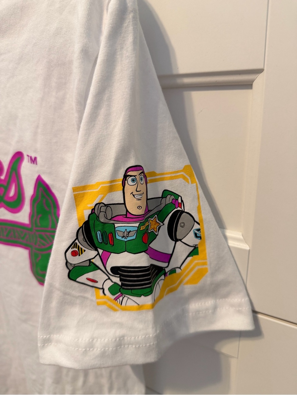 Buzz Lightyear Atlanta Braves T Shirt - M